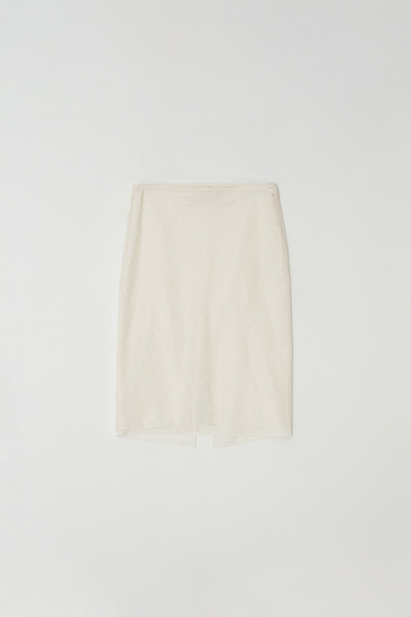 Flower Lace Skirt (cream)
